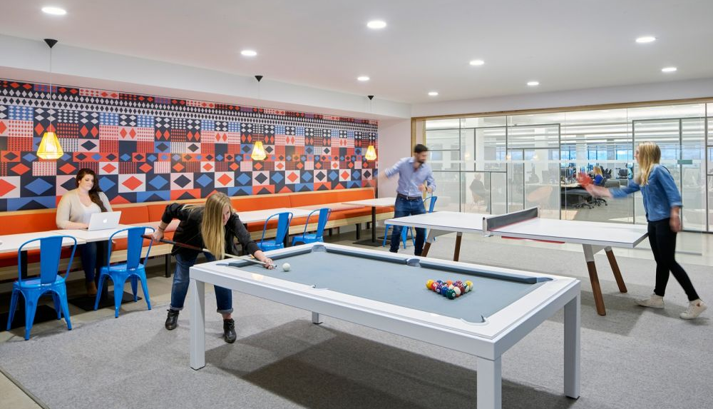 Entertainment Room for workspaces - ideal for Collegiate Gatherings