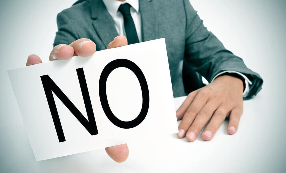 Handling corporate Gift Rejections