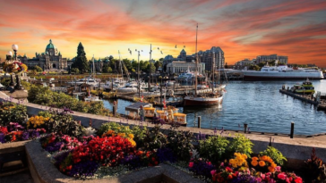 British Colombia Victoria bay