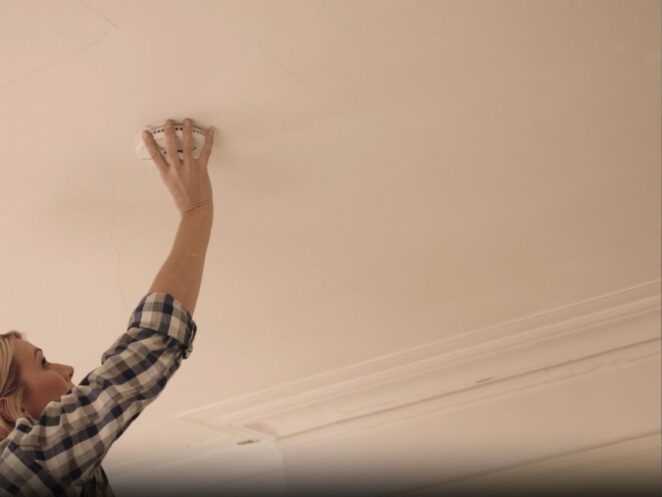 montage smoke detector