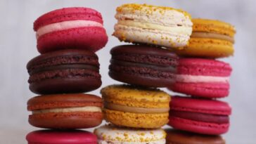 Macrons as top dessert option