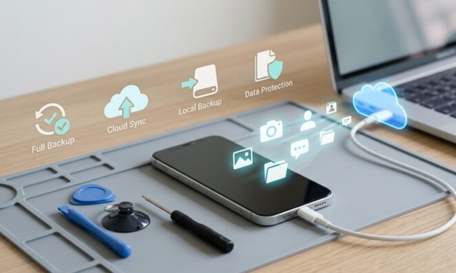 data backup before repair