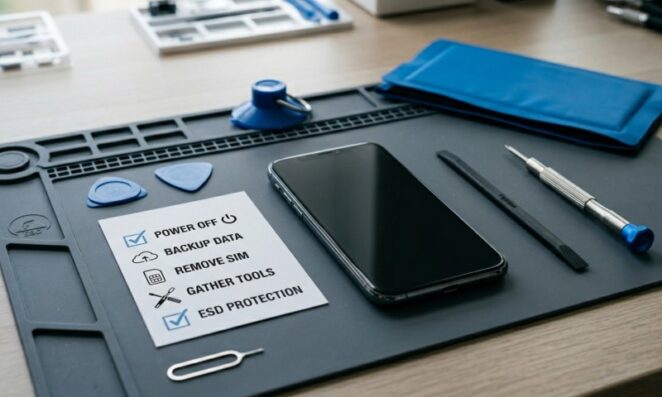 phone repair checklist